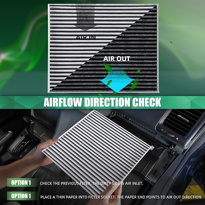 CF11182 Cabin Air Filter With Activated Carbon Compatible with Honda Civic - Image 3