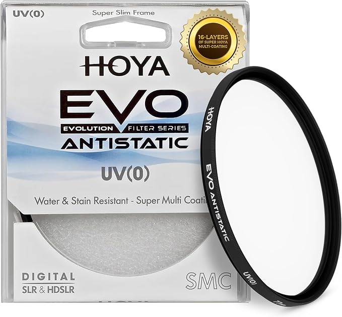 Hoya EVO Antistatic 67mm UV Filter — Camera Filters by HOYA
