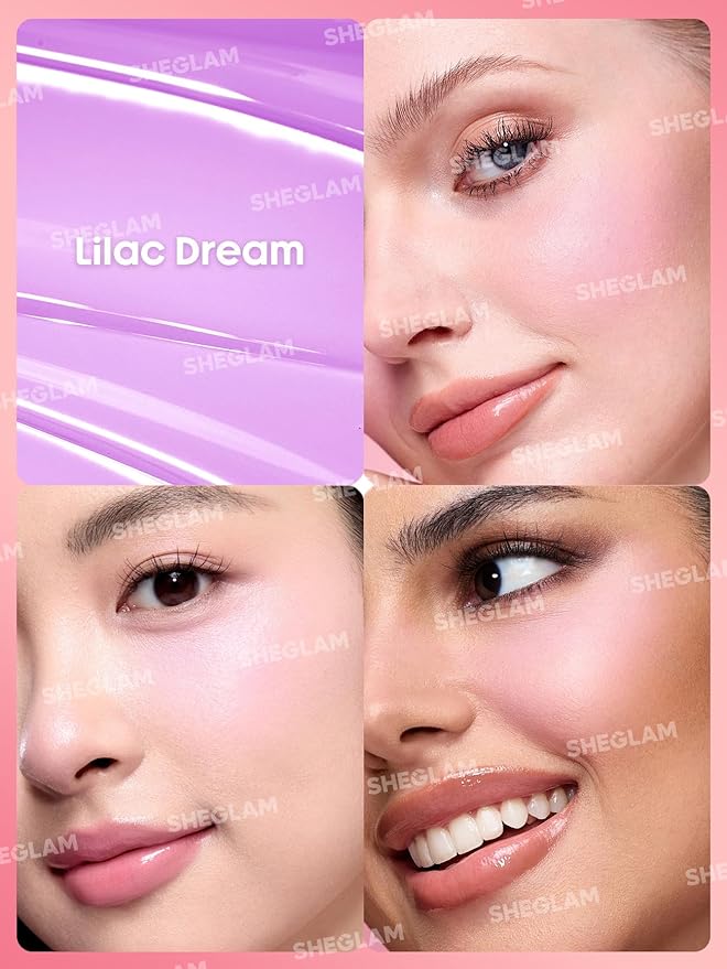 SHEGLAM Color Bloom Liquid Blush-Lilac Dream