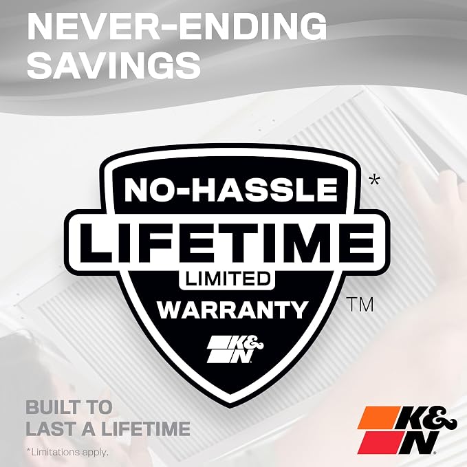 K&N 20X25X1 HVAC Furnace Air Filter, Lasts a Lifetime, Merv 8, the Last HVAC - Image 7
