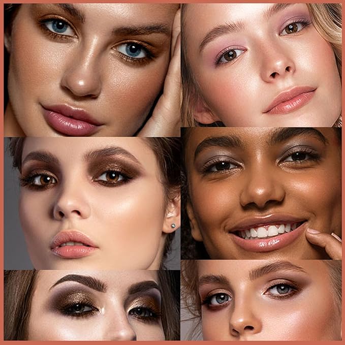 Rose Gold Eyeshadow Stick Shimmer Cream Single Eyeshadow Pencil Makeup, High Pigmented Crease-proof Eye Shadow Brightener Stick, Hypoallergenic Waterproof Long Lasting Eye Highlighter stick(B-10#)