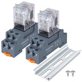 Electromagnetic Power Relay, 8-Pin 10 AMP 110V/120V AC Relay Coil by VAMRONE