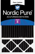 Nordic Pure 16x25x5 Honeywell/Lennox Replacement Odor Reduction Merv 8 Filter 1 by NordicPure
