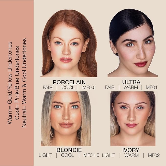 Bellapierre Mineral Foundation SPF 15 – Loose Powder Foundation, Full Coverage Mineral Makeup with Matte Finish – Vegan, Cruelty Free, Hypoallergenic, Oil & Talc Free – 0.32 oz - Acorn