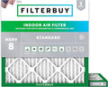Filterbuy 11.25x11.25x1 Air Filter MERV 8 Essential Dust & Allergy Defense by Filterbuy