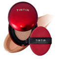 TIRTIR Mask Fit Red Cushion Foundation | Full coverage, Weightless, Skin fit, Satin Glow Finish, Korean Makeup BB Foundation, beauty, Tattoo cover up, Buildable (#34C Amber, 0.63 Fl Oz)