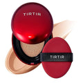 TIRTIR Mask Fit Red Cushion Foundation | Full coverage, Weightless, Skin fit, Satin Glow Finish, Korean Makeup BB Foundation, beauty, Tattoo cover up, Buildable (#33C Hazel, 0.63 Fl Oz)