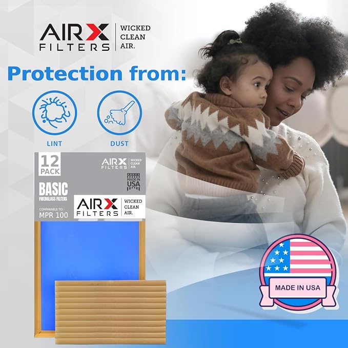 10x24x1 Air Filter Comparable to MPR 100 Basic Economy Furnace Filters - Image 5