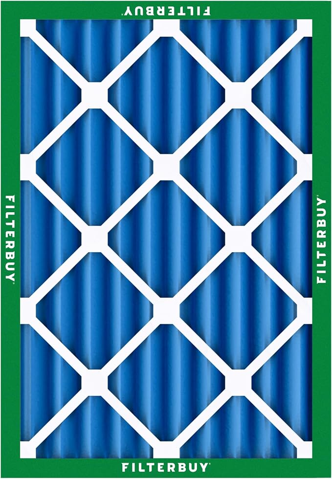 Filterbuy 24x25x4 Air Filter MERV 13 Optimal Smoke & Allergy Defense, - Image 8