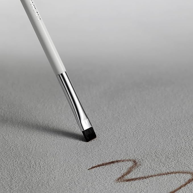 Flat Eyebrow Concealer Brush, Eyeliner Definer Makeup Brush Winged Liner for gel powder products (188 flat definer)
