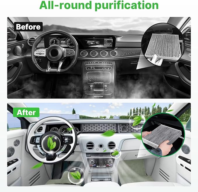 Engine+Cabin Air Filters Set Fit - Image 4