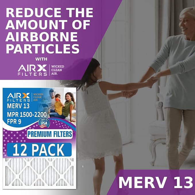 14x20x2 Air Filter MERV 13 comparable to MPR 1500-2200 & FPR 9 - Image 4