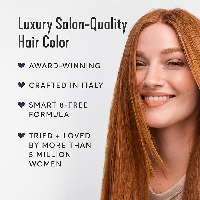 Madison Reed Radiant Hair Color Kit | 5RV Dark Garnet Red with Vibrant Red Violet Tones (Rimini Garnet) Vivid Color-Enhancing Salon-Quality Permanent Hair Dye | PPD-Free & Ammonia-Free |1 Pack