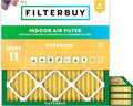Filterbuy 18x18x1 Air Filter MERV 11 Superior Pet & Allergy Defense, by Filterbuy