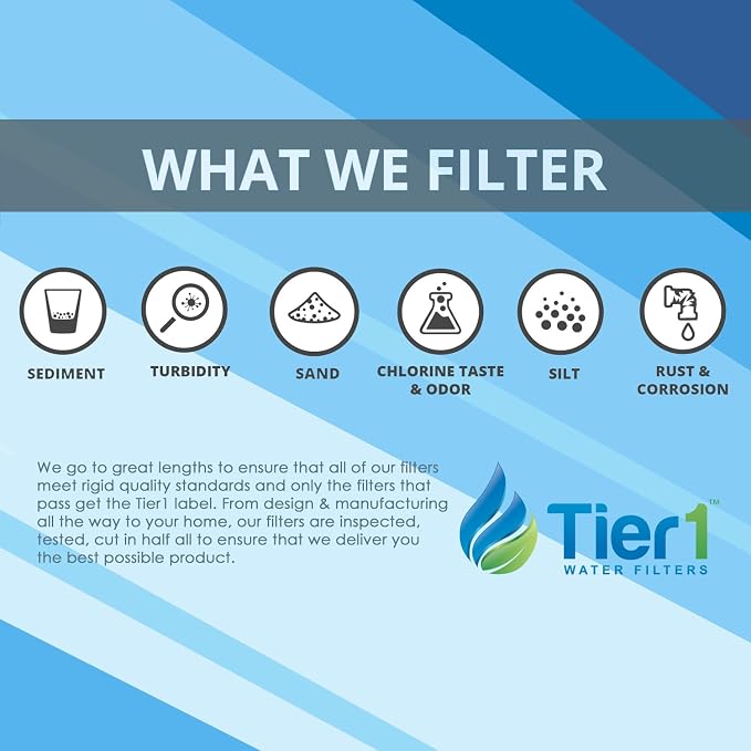 Tier1 25 Micron 10 Inch x 2.5 Inch | Whole House Radial Flow Granular Activated - Image 4