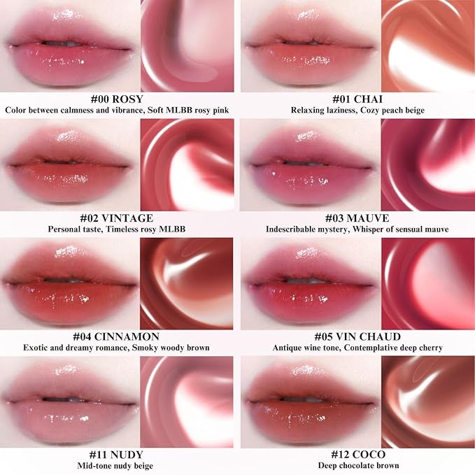 BBIA Glow Tint – Lip Plumping Volumizing Glossy & Glowy Lip Stain Naturally Moisturizing Comfortable Texture Lightweight Long-Lasting Vivid Color Non-Sticky Korean Makeup (20 PETAL, Pack of 1)
