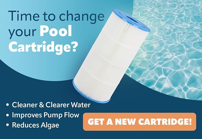 Pureline Pool Replacement Cartridge Filter, 125 Sq Ft, Compatible - Image 5