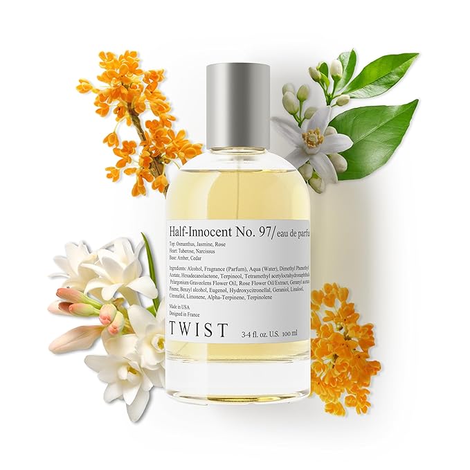 Twist Half-Innocent No. 97 Inspired by Kilian's Good Girl Gone Bad, Long Lasting Perfume For Women, Paraben Free, Vegan, Clean Ingredients, Fragrance - Spray 100 ml | 3.4 fl. oz.