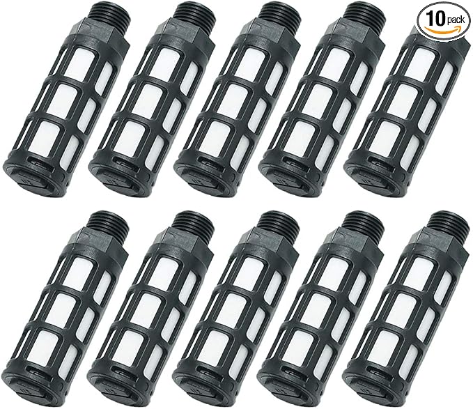 Beduan Pneumatic Air Compressor Muffler Fitting 3/8" NPT Compressed Exhaust by Beduan