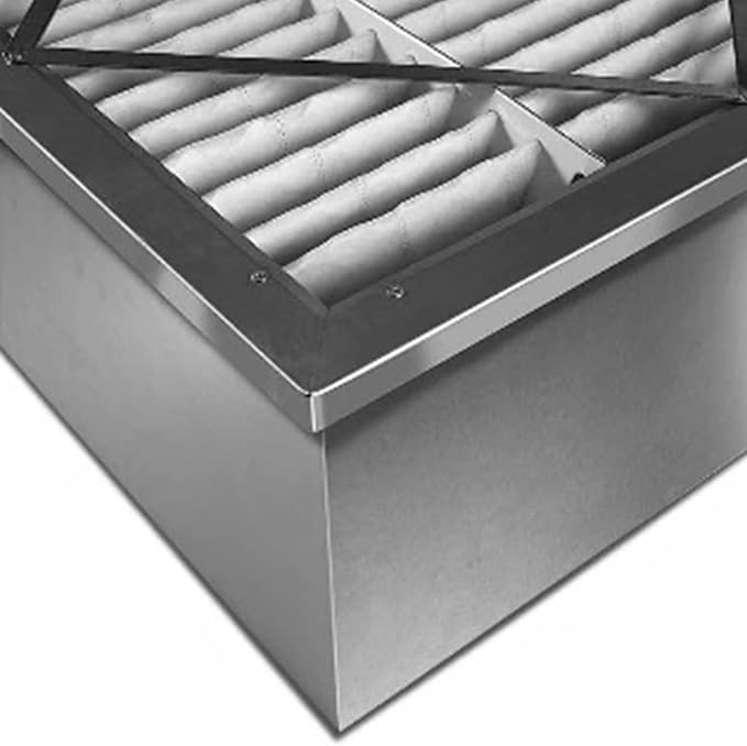 RIGID-PACK 24x24x12 Rigid Box Air Filter – MERV 14/95% ASHRAE HVAC Filter – - Image 5