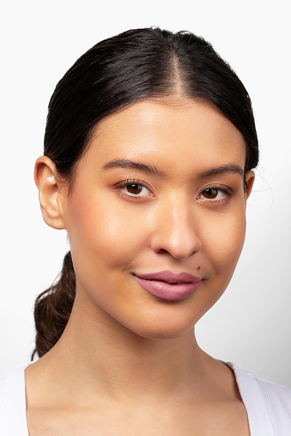 Aromi Pink Nude Matte Liquid Lipstick | Blush Beige Lip Color, Long-lasting, Waterproof, Vegan, Cruelty-free, Handmade (Toasted Almond)