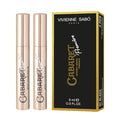 Vivienne Sabó Cabaret Premiere Black Mascara, Volume and Length, Defining, Curling, No Flaking, No Clumping, Smudge Proof, Washable, Cruelty-Free, Made in Europe, (01 Black), 0.6 Fl Oz, 2 Pack