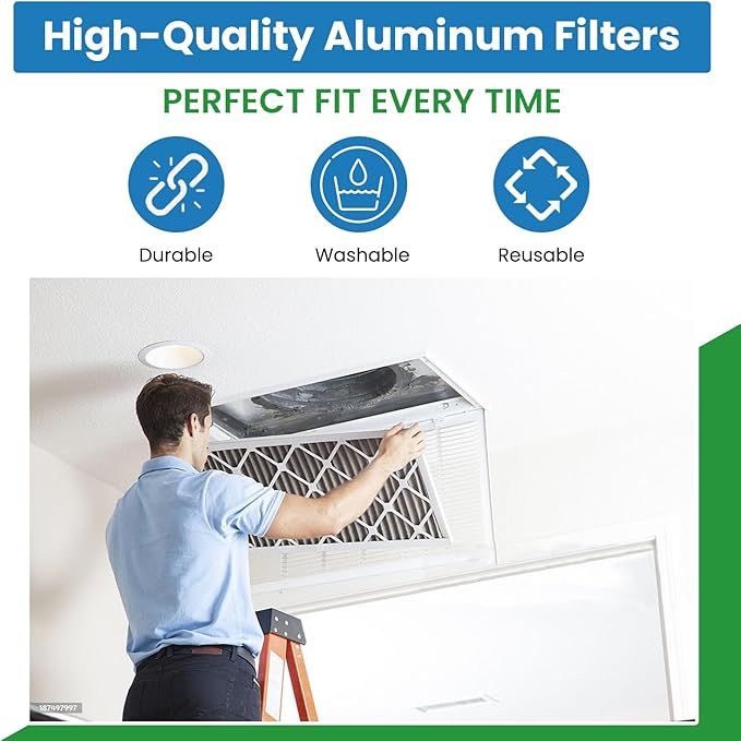 Filter Everything Replacement Aluminum Filter Compatible - Image 2