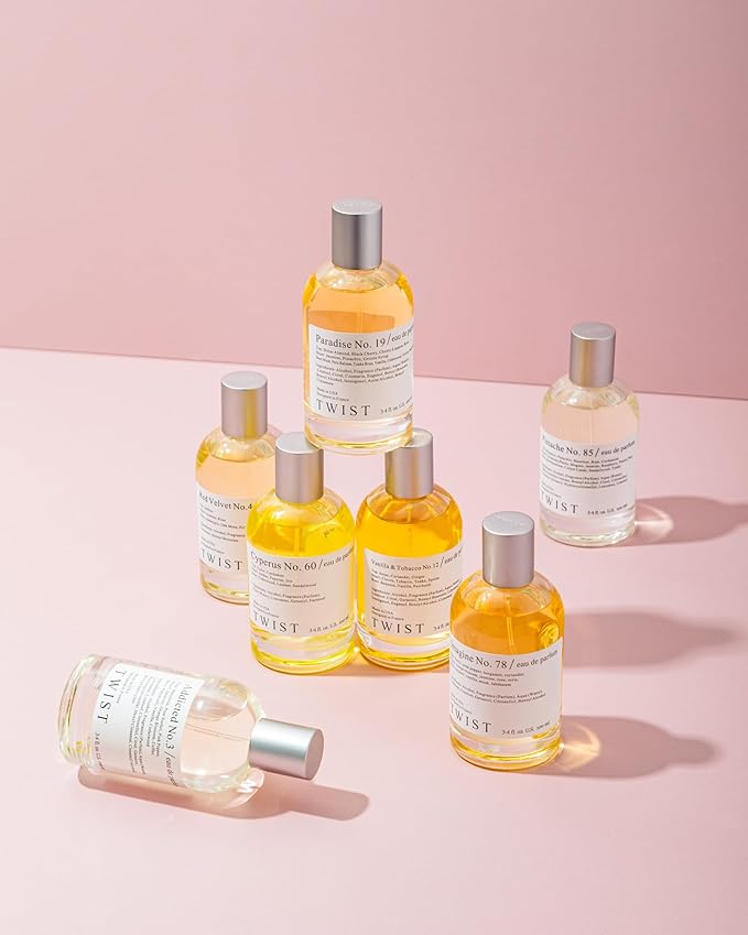 Twist - Stars No. 17 - Eau De Parfum Inspired by Burb. Her, Long-Lasting Perfume For Women, Strawberry & Vanilla, Vegan, Clean Ingredients, Fragrance - Spray 100 ml | 3.4 fl. oz.