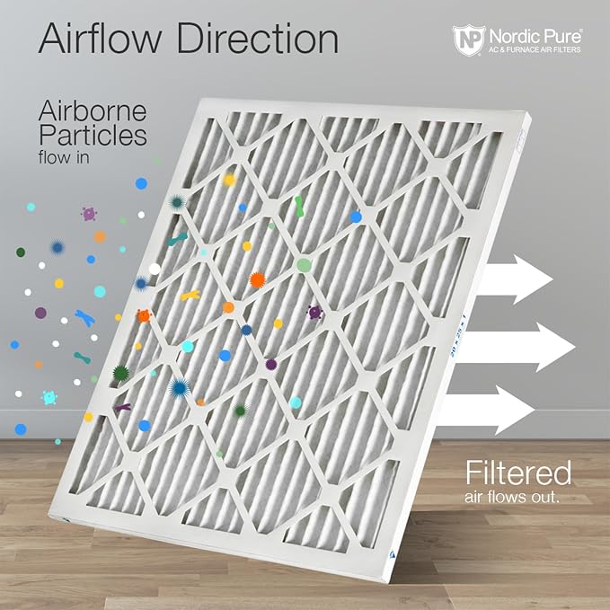 Nordic Pure 14x20x1 Pleated Air Filters MERV 13 Plus Carbon 2 Pack - Image 8