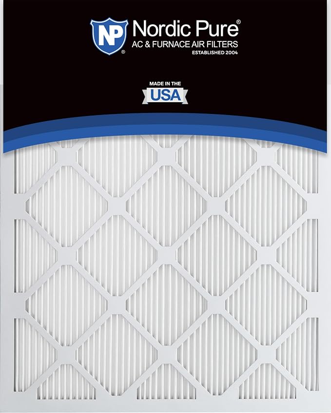 Nordic Pure 24x24x1 Tru Mini Pleat MERV 10 AC Furnace Air Filters – 2.5X More - Image 5