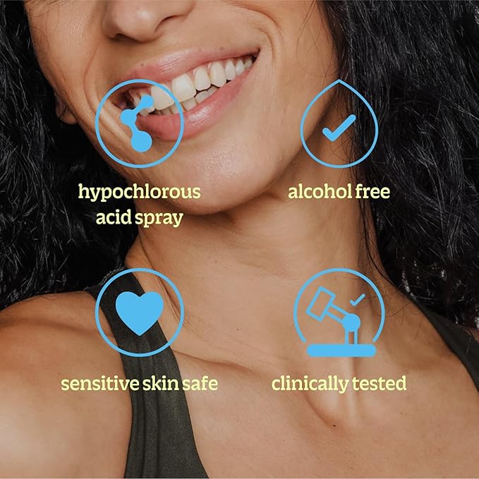 BRIOTECH Renew Toner, Hypochlorous Acid Spray, Minimize Appearance of Blemishes, Soothing Facial Mist for Sensitive Skin, Calm Redness & Bumps, Vegan, 2 fl oz Travel Size