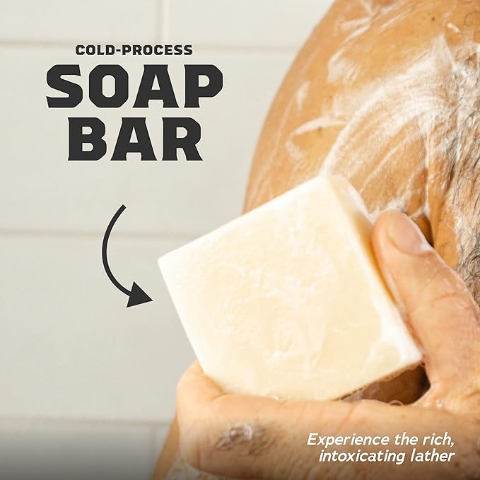 Dr. Squatch Natural Bar Soap for Men - Cold Process Soap with No Harsh Chemicals - Cedar Citrus, Gold Moss, Bay Rum, Pine Tar & Alpine Sage (5 oz, 5-Pack)