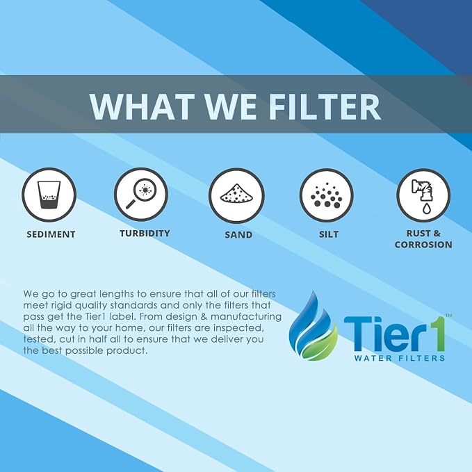 Tier1 10 Micron 10 Inch x 2.5 Inch | 4-Pack Whole House Carbon Block Water - Image 4