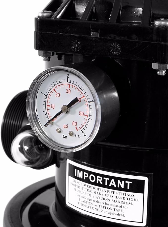 XtremepowerUS 16" Sand Filter for Above/Inground Swimming Pool Media System - Image 5