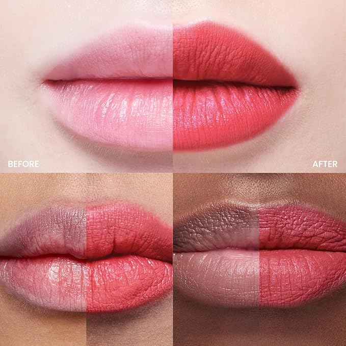 Peripera Ink the Velvet Lip Tint - High Pigment Color, Longwear, Weightless, Not Animal Tested, Gluten-Free, Paraben-Free (021 VITALITY CORAL RED)