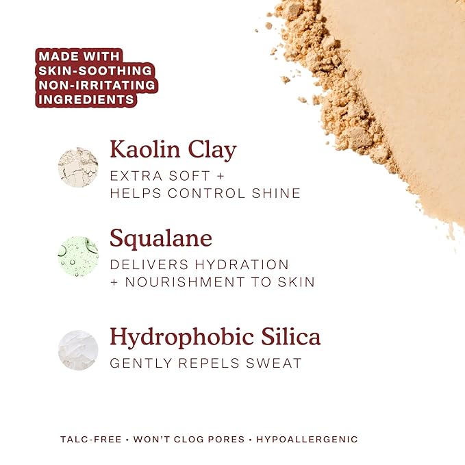 Tower 28 GetSet™ Talc-Free Setting + Brightening Yellow Powder – Blurring, Soft Matte, Sweat-Proof & Transfer-Proof – Hydrating, Sensitive Skin Safe, Vegan & Cruelty-Free – Balboa Banana