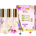 Body Spray Set for Women, Each 60ml/2.1 FlOz, Travel Size Womens Fragrance Body Spray, Three Scents - Vanilla Woodland, Lavender, Jasmine Raspberry