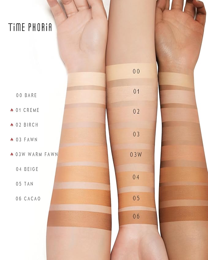 TIMELESS LUMINA MATTE PERFECTION CUSHION | Full Coverage, Weightless, Skin fit, Velvety Matte Finish, Oil-Control Waterproof Fondation, Sweatproof Flawless BB Cream CC (03W WARM FAWN)