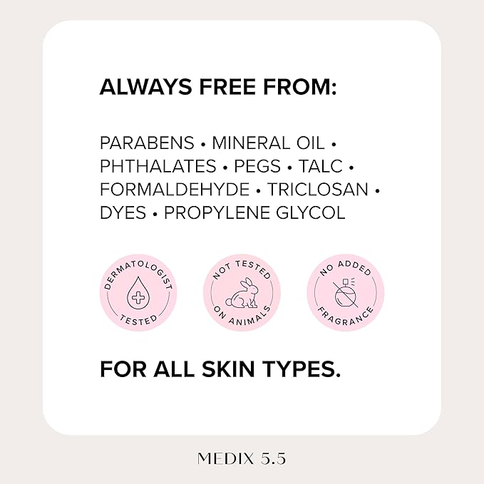 MEDIX Fragrance Free Retinol Face Moisturizer & Body Lotion Crepey Skin Care Treatment | Anti Aging Firming Retinol Cream For Face Targets Loose Crepe Skin, Wrinkles, & Fine Lines, 15 Fl Oz