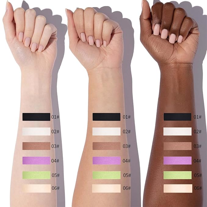 Erinde Single Beige Matte Eyeshadow Palette, Velvet Eye Shadow Compact Powder Primer Base Makeup, Neutral Nudes Matte Pressed Powder Eye Shadow Palette, 06# Beige