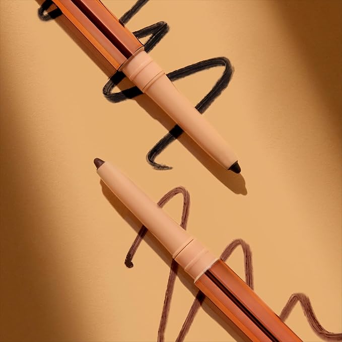Live Tinted Hueliner Longwearing Pencil Eyeliner - Waterproof, Transfer-Proof, Long-Lasting Formula that Easily Glides On, High-Pigmented Pencil Eyeliner, 0.35g - Brown