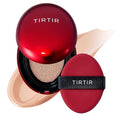 TIRTIR Mask Fit Red Cushion Foundation | Full coverage, Weightless, Skin fit, Satin Glow Finish, Korean Makeup BB Foundation, beauty, Tattoo cover up, Buildable (#22C Peach Beige, 0.63 Fl Oz)