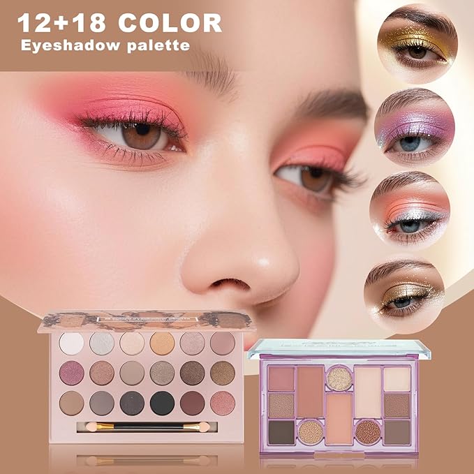 Makeup Kit for Teens Makeup Kits for Women Full Kit Makeup Set for Women Teenagers Eyeshadow Makeup Gift Set for Teen Girls