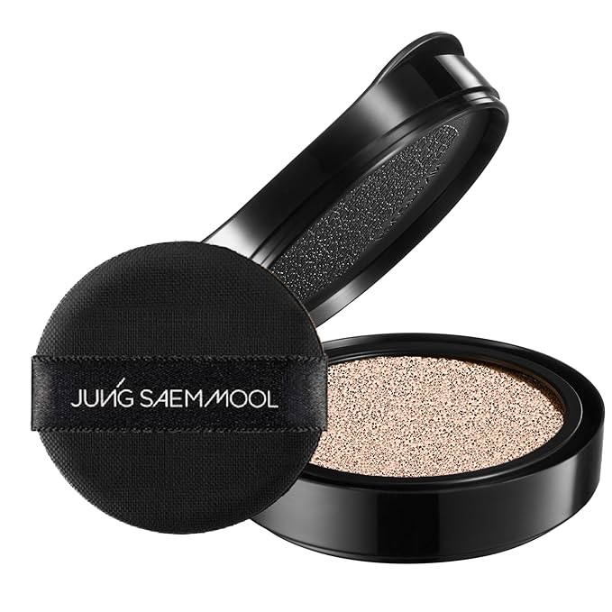 [JUNGSAEMMOOL OFFICIAL] Essential Skin Nuder Cushion (06 Pink Light) | Refill Only | Natural Finish | SPF50 Broad Spectrum | Makeup Artist Brand