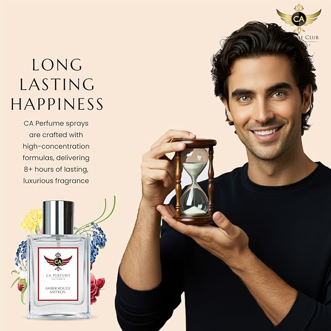 CA Perfume Impression of Millionaire Lucky for Men Woody Fragrance Long Lasting Mens Cologne Eau De Parfum 1.7 Fl Oz 50ml