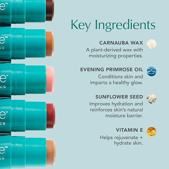 Thrive Causemetics Triple Threat Color Stick: Cream Bronzer & Contour Stick with Vitamin E, Evening Primrose Oil, Waterproof Smudge Proof Face Makeup Formula, Lisa (Medium Tan Neutral)