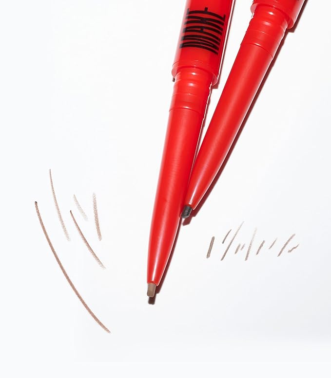 MAKE Beauty Nano Brow, Micro Eyebrow Pencil. Long-Lasting Smudgeproof Eye Brow Makeup for Hairlike Lines. Precision Liner for Natural-Looking Eyebrows - Shade, Warm Taupe