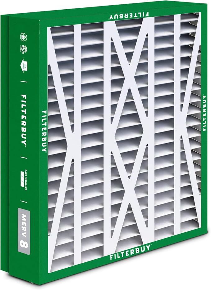 Filterbuy 21x27x5 Air Filter MERV 8 Essential Dust & Allergy Defense, Pleated - Image 8
