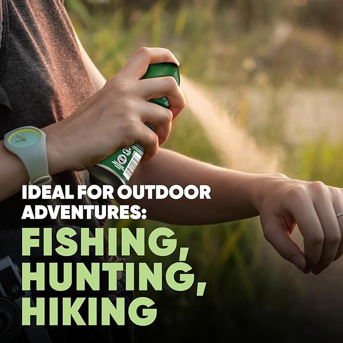 OFF! Deep Woods Insect Repellent Aerosol, Dry, Non-Greasy Formula, Bug Spray with Long Lasting Protection from Mosquitoes and Ticks, 4 Oz, 2 Count