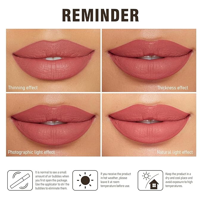 Nude Lipstick Long Lasting Lipsticks for Women Pigmented Smudgeproof Transferproof Vegan Cruelty Free Lip Makeup, A59 For Love
